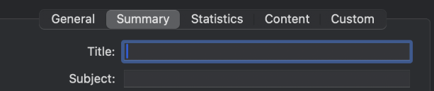 Word.JS Meta Value form