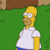 homer hiding slack emoji