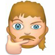 mullet-think slack emoji