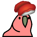 sushi parrot slack emoji