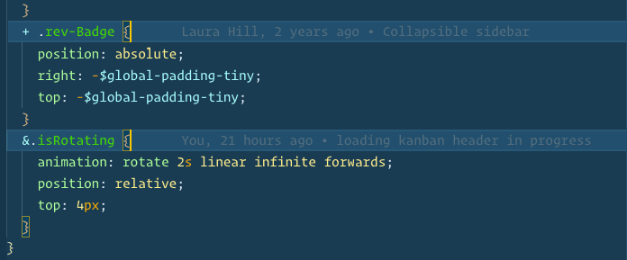 git lens visual code extension